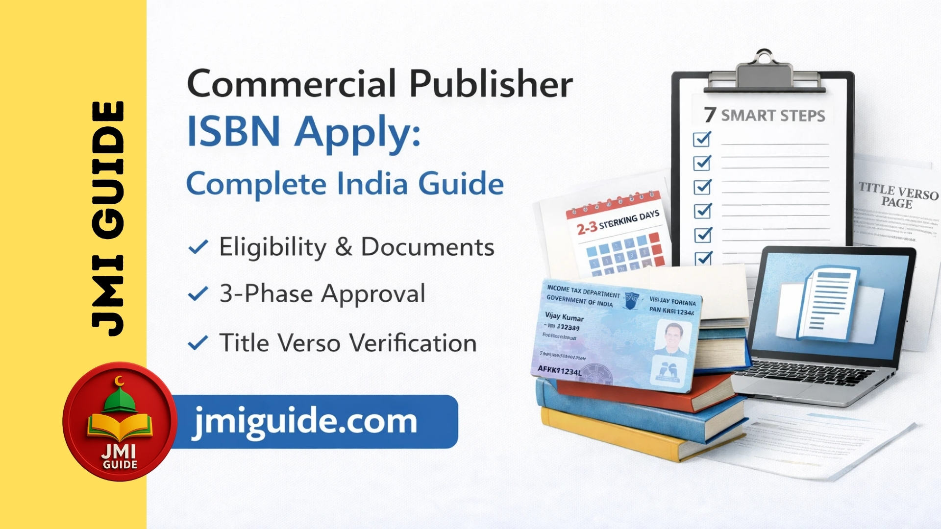 Commercial publisher ISBN apply steps
