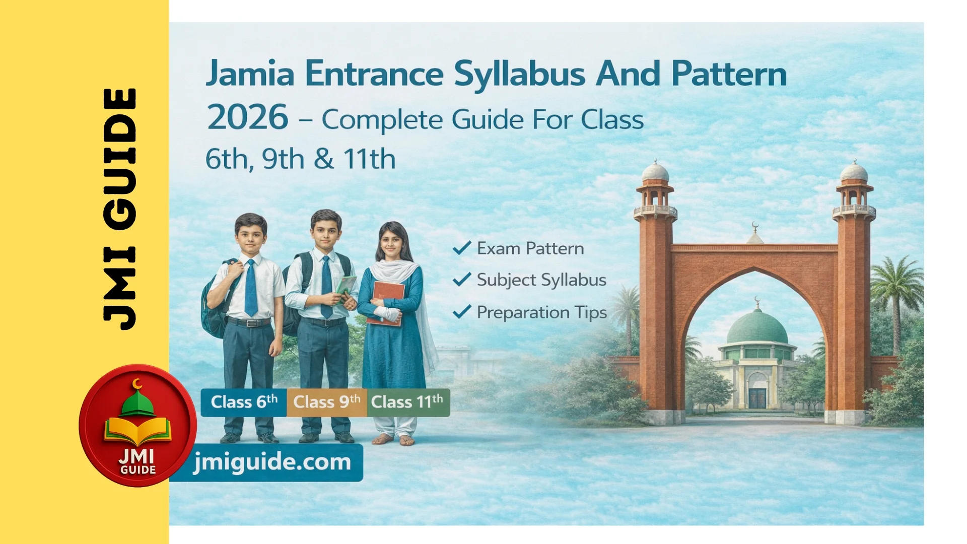 Jamia Entrance Syllabus and Pattern 2026