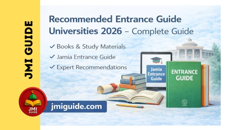 Recommended Entrance Guide Universities 2026